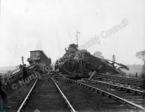 Harrogate, train crash at Crimple